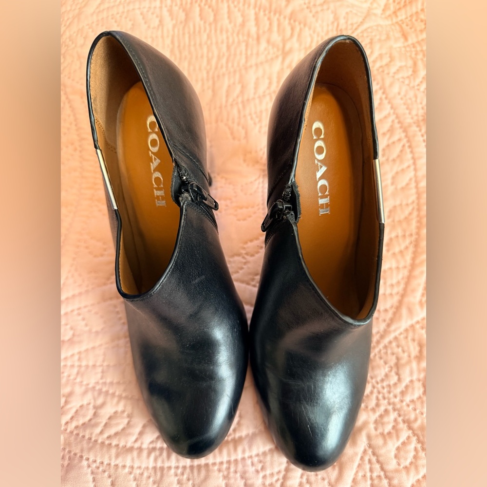 COACH Booties - Black - Size 7